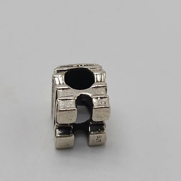 Sterling Silver Arc De Triomphe Charm Bead 925 European Bracelet Jewelry - Picture 3 of 4